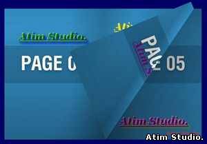 Atim Studio Эффектов переворачивания страниц - Flash Page Flippers исходник