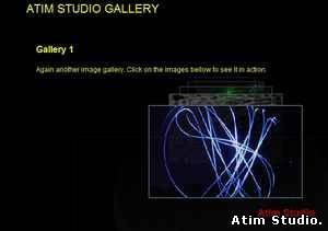Atim Studio FLASH WEB Photo Album исходник