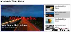 Atim Studio WEB Photo Album исходник